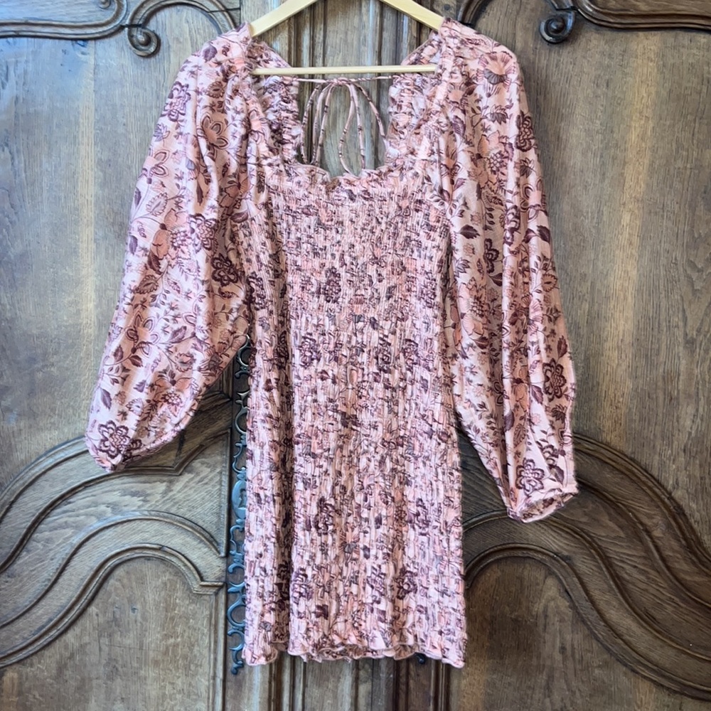 Free People Women’s Smock It to Me Mini Dress - Picture 8 of 15